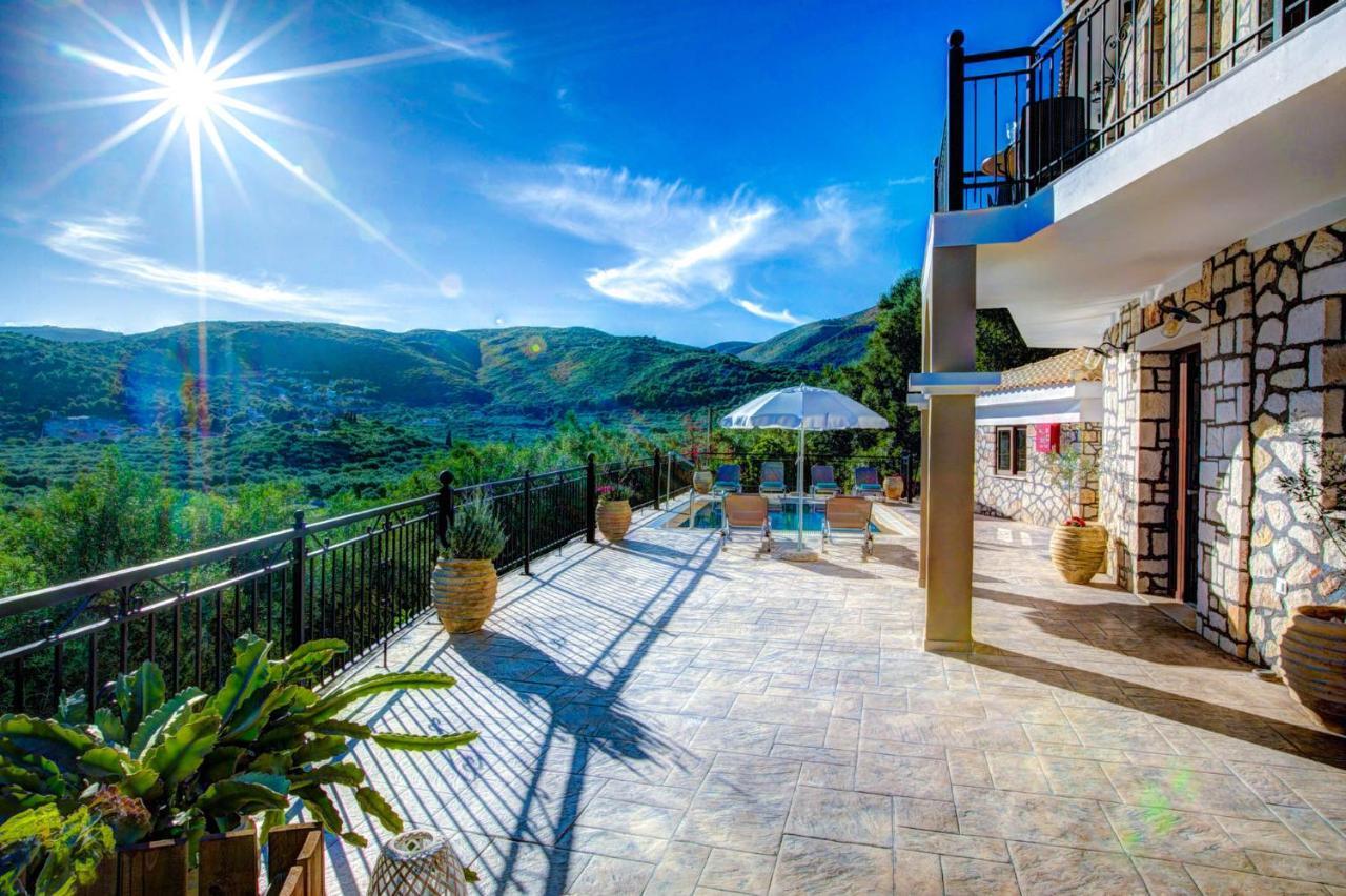Bougainvillea Villa Keri Bagian luar foto